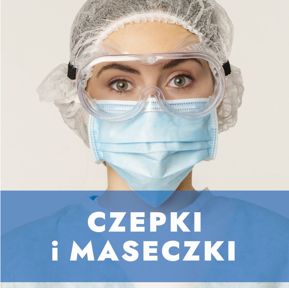 Czepki, maski i zabrodniki